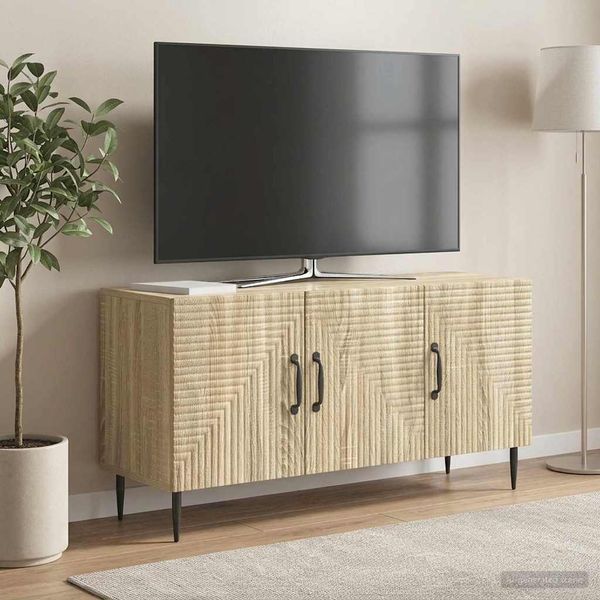 vidaXL TV skrinka Dub sonoma 99 x 34,5 x 50 cm Kompozitné drevo
