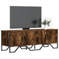 vidaXL TV stolík dub sonoma 122x34x41 cm kompozitné drevo