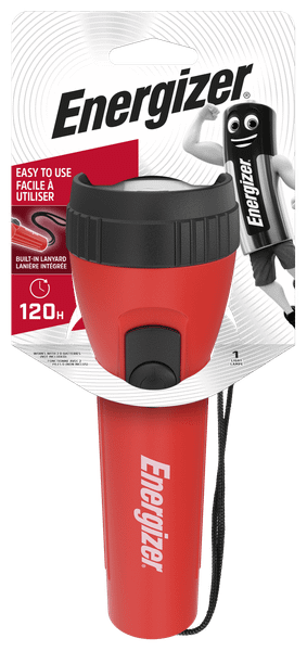 Energizer ručné svietidlo Black & Silver Plastic 2 x D