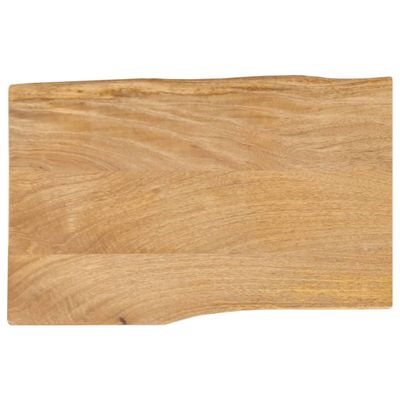 vidaXL Stolová doska 50x40x2,5 cm živý okraj masívny mangovník