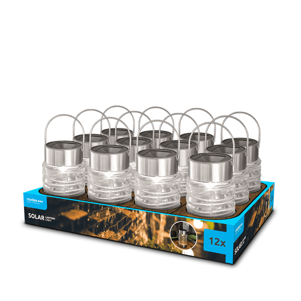 Modee dekoratívna solárna LED lampa - lampáš LT011 AAA 200mAh 12ks (ML-LT011)