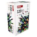 LED vianočná reťaz, 12 m, vonkajšia aj vnútorná, multicolor, programy, časovač