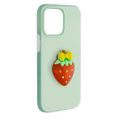 Puzdro Fruit 2v1 pre iPhone 16 6,1" zelená