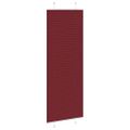 vidaXL Plisovaná roleta bordová červená 70x200 cm šírka látky 69,4 cm polyester