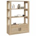 vidaXL Komoda dub sonoma 80x30x119,5 cm spracované drevo