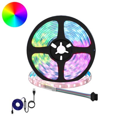 vidaXL LED pás 2 pcs Čierna a priehľadná 4000 mm Meď a plast