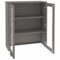 vidaXL Nadstavec na komodu HAMAR, svetlosivý 85x35x100 cm, borovica