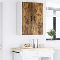 vidaXL Dvierka na umývačku Kalmar Dymová dub 60 x 31 x 80 cm
