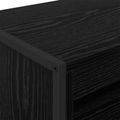vidaXL Vysoké skrinky Čierny dub 60 x 36 x 200 cm Kompozitné drevo