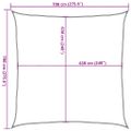 vidaXL Tieniaca plachta 160 g/m² bledozelená 7x7 m HDPE