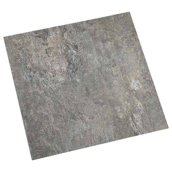 vidaXL Samo-lepiace podlahové dosky 30,5 x 30,5 cm 20 pcs PVC Kamene