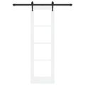 vidaXL Posuvné dvere ORKDAL 61 x 198,5 cm Biela