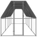 vidaXL Klietka pre sliepky 2x8x2 m pozinkovaná oceľ