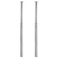 Teleskopické stolové nohy, pochrómované, 710 mm-1100 mm 2 ks