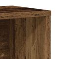 vidaXL Knižnica staré drevo 60x24x76,5 cm kompozitné drevo