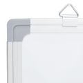vidaXL Magnetická biela tabuľa 60x40x1,7 cm hliník