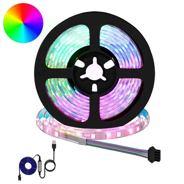 vidaXL LED pás 2 pcs Čierna a priehľadná 1700 mm Meď a plast
