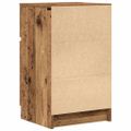 vidaXL Nočné stolíky 2 ks staré drevo 39x35x65 cm kompozitné drevo
