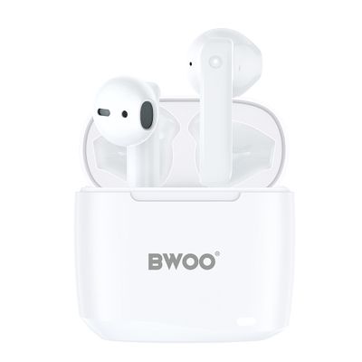 BWOO bezdrôtové slúchadlá TWS BW94-WH biela