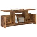 vidaXL TV stolík 102 x 35 x 45 cm Staré drevo Kompozitné drevo