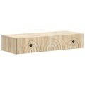 vidaXL Nástenný bočný stôl 87,5 x 34,5 x 17 cm Kompozitné drevo