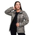 Dámska bunda Puffer Vetiver/Black - GymBeam, veľkosť XL, veľkosť oblečenia XL
