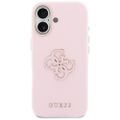 Guess HC PU FW RESIN LOGO PINK puzdro pre iPhone 17 Pro 6,3"