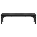 vidaXL Stojan na monitor Čierny dub 55 x 23 x 14 cm Kompozitné drevo