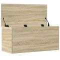 vidaXL Úložný box dub sonoma 100x42x46 cm kompozitné drevo
