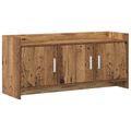 vidaXL TV skrinka 102 x 33 x 47 cm Staré drevo Kompozitné drevo