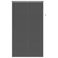 vidaXL Žalúzia Strieborná šedá 213 x 120 cm 25 mm PVC