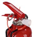 Práškový hasiaci prístroj FIRE STOP 1 kg, ABC, celokovový, vrátane kovového držiaka SIXTOL