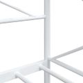 VidaXL Denná posteľ bez matraca Biela 75x190 cm Oceľ