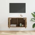 vidaXL Nástenná skriňa pre TV 80 x 34.5 x 40 cm dub artisan
