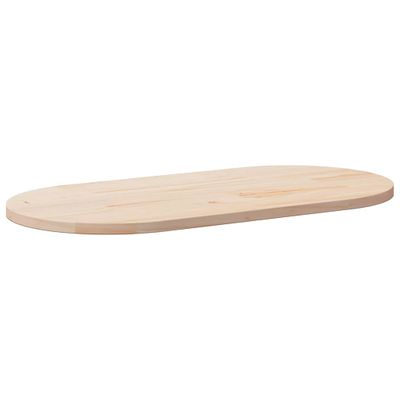 vidaXL Stolová doska 110x55x2,5 cm masívne borovicové drevo oválny tvar
