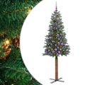 vidaXL Úzky vianočný stromček Zelená 180 cm