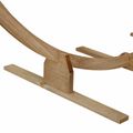 vidaXL Svadobný oblúk Svetlohnedá 224 x 80 x 220 cm Borovicový masív