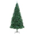vidaXL Umelý vianočný stromček Zelená 300 cm PVC, kov a plast