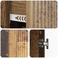 vidaXL Servírovacia skriňa Staré drevo 89 x 34,5 x 60 cm