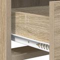 vidaXL TV skrinka 71,5 x 33 x 47 cm Dub sonoma Kompozitné drevo