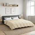 vidaXL Zimný prehoz 220 x 240 cm Zima Mikrovlákno (100% polyester)