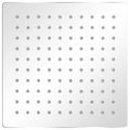 vidaXL Sprchová hlavica 2 ks nehrdzavejúca oceľ 20x20 cm
