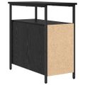 vidaXL Nočný stolík 2 ks Čierny dub 30 x 60 x 60 cm Kompozitné drevo