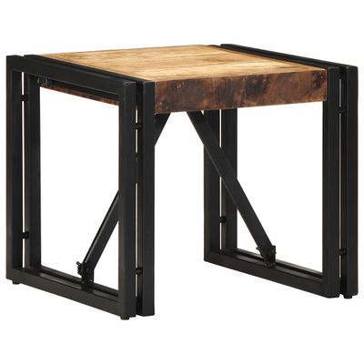 vidaXL konferenčný stolík 40x40x35 cm masívne hrubé drevo mango
