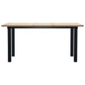 vidaXL Jedálenský stôl 160x80x76 cm borovicové drevo