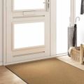 vidaXL Rohož Iný Krémová a čierna 120 x 250 cm Polyamid a PVC