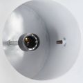 vidaXL Industriálna závesná lampa 25 W biela mangovník 52 cm okrúhla E27