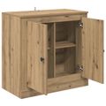 vidaXL Servírovacia skriňa 70 x 35,5 x 67,5 cm Remeselný dub