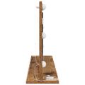 vidaXL Toaletné zrkadlo Staré drevo 80 x 45 x 18 cm Obdĺžnikový