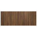 vidaXL Čelo postele hnedý dub 200x1,5x80 cm spracované drevo